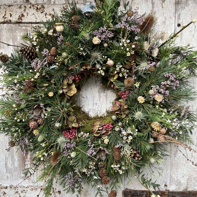 Luxury Christmas Wreath-Making Workshop